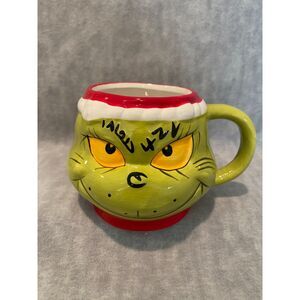 Dr Seuss The Grinch 2024 Mug Cup 3D Green Hot‎ Choc Coffee Tea NEW Christmas